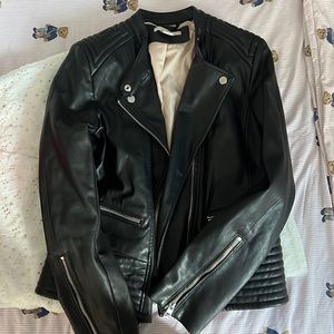Leather jacket